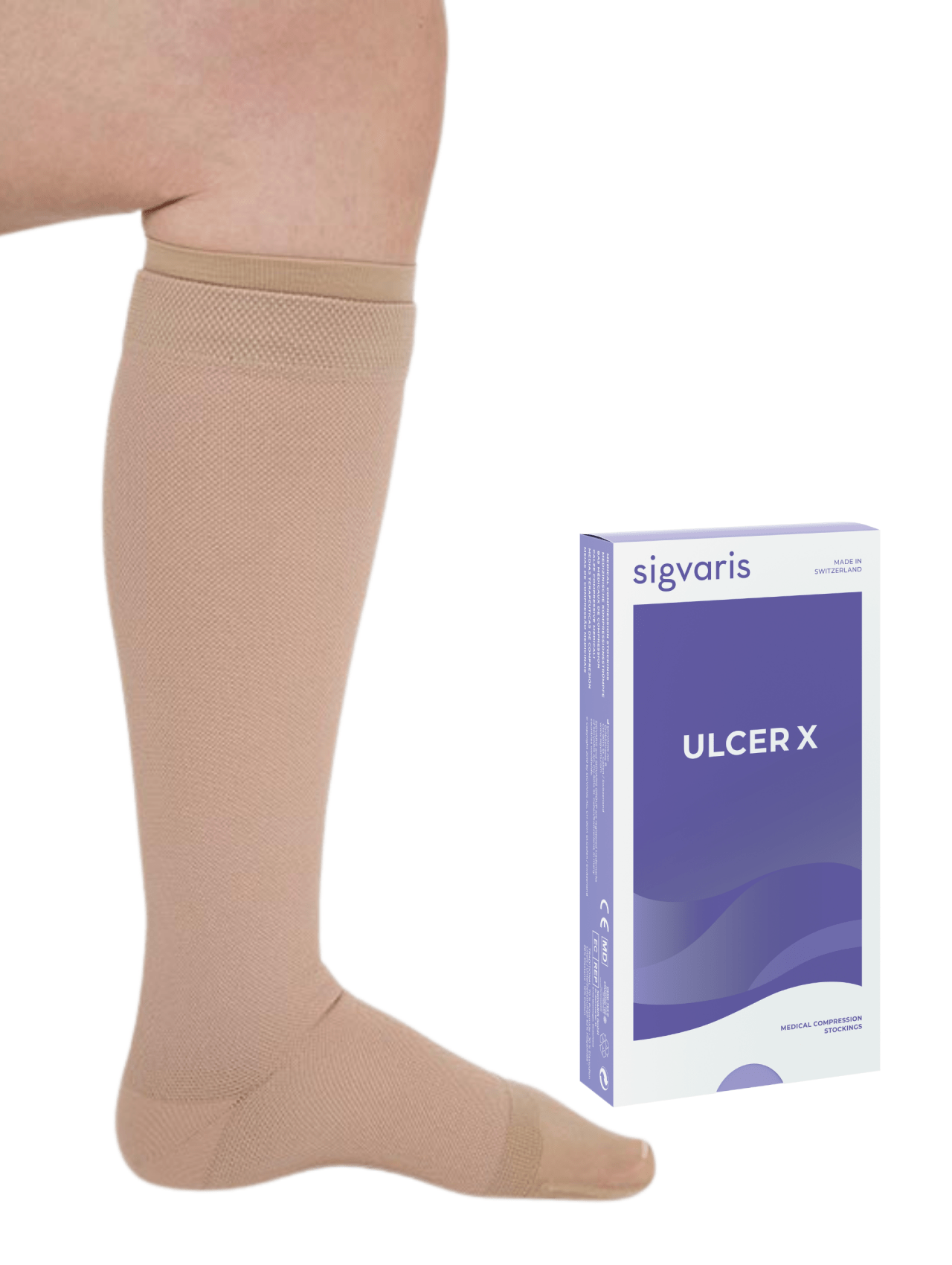 Sigvaris Ulcer Compression for Below Knee Length - Novomedshop